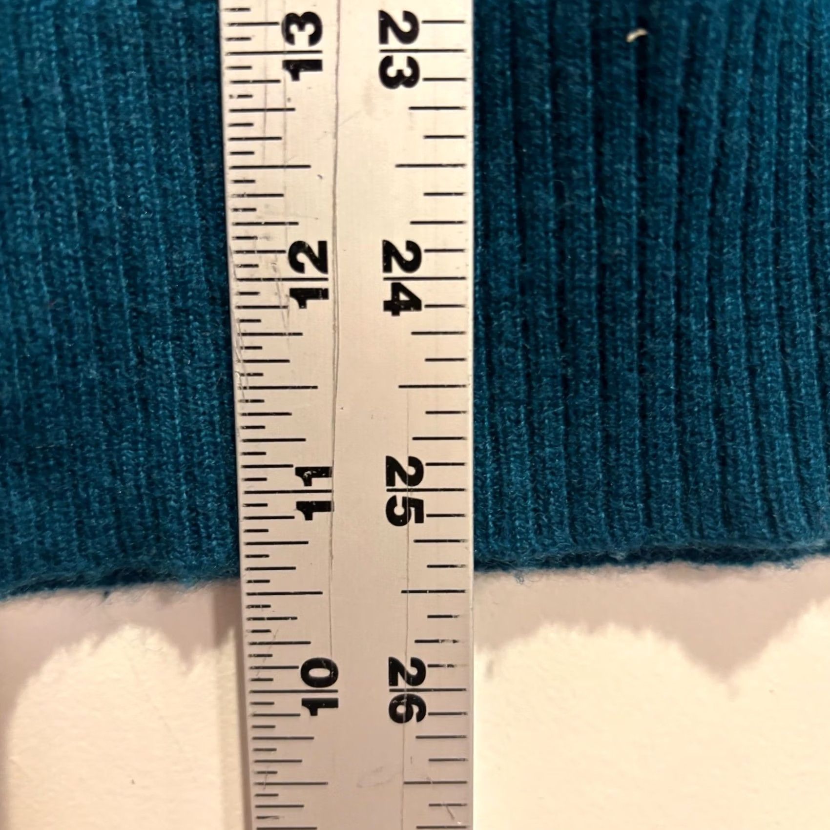 Vintage VINTAGE Carroll Reed Sweater Teal Boat Neck 100% Wool XL Hong Kong Made Womens Size XL / US 12-14 / IT 48-50 - 4 Thumbnail