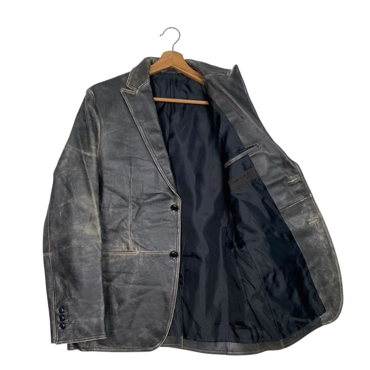 Comme Ca Ism × Japanese Brand × Leather Comme ca du mode patina leather jacket coat Size US M / EU 48-50 / 2 - 9 Thumbnail