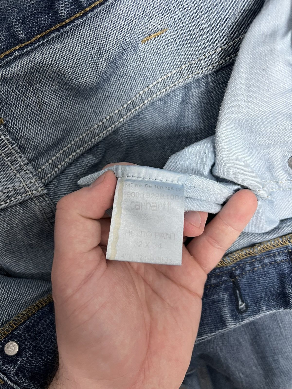 Carhartt Vintage Carhartt Retro Pant Jeans Denim Pants 2000s Straight Size US 32 / EU 48 - 8 Thumbnail