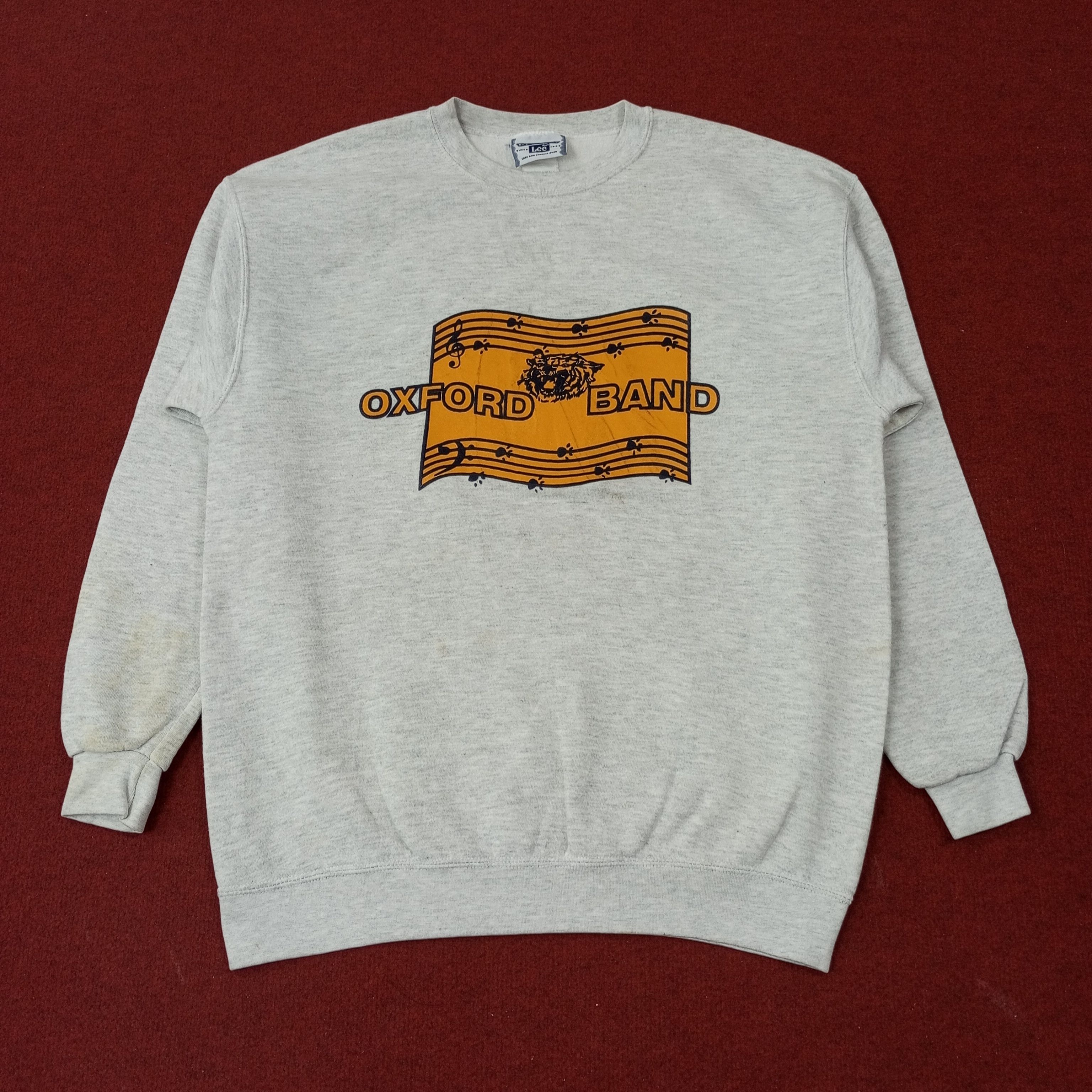 Vintage Vintage Oxford Band Sweatshirt c251n27 Size US M / EU 48-50 / 2 - 1 Thumbnail
