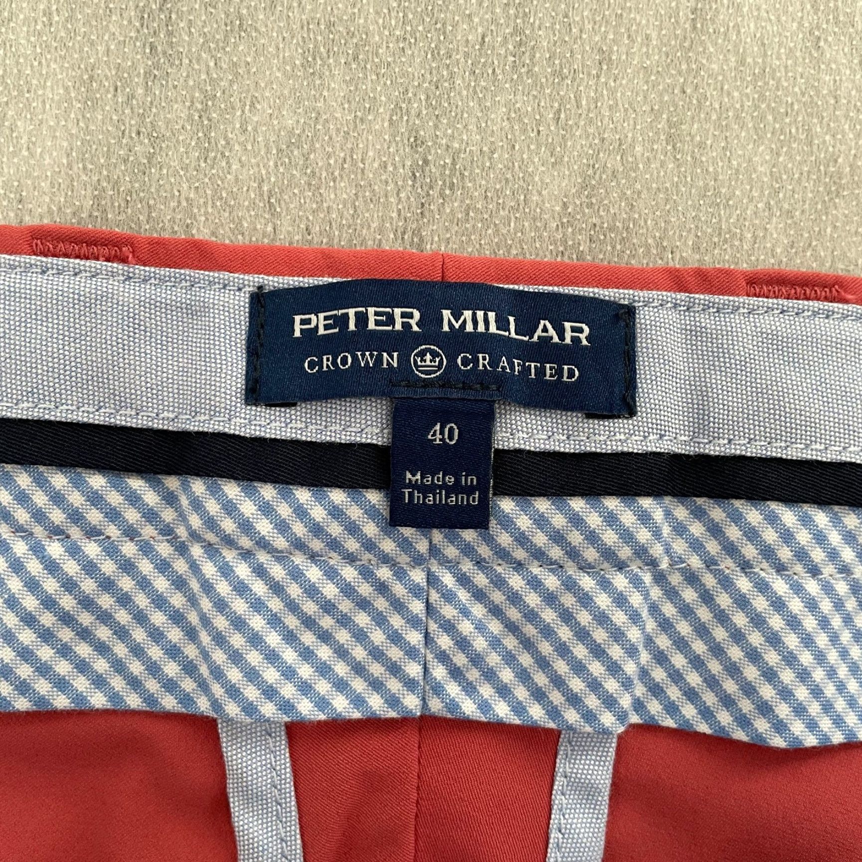 Peter Millar Peter Millar Crown Sport Chino Golf Adult Shorts Mens Size 40 Pink 40 Size US 40 / EU 56 - 4 Thumbnail