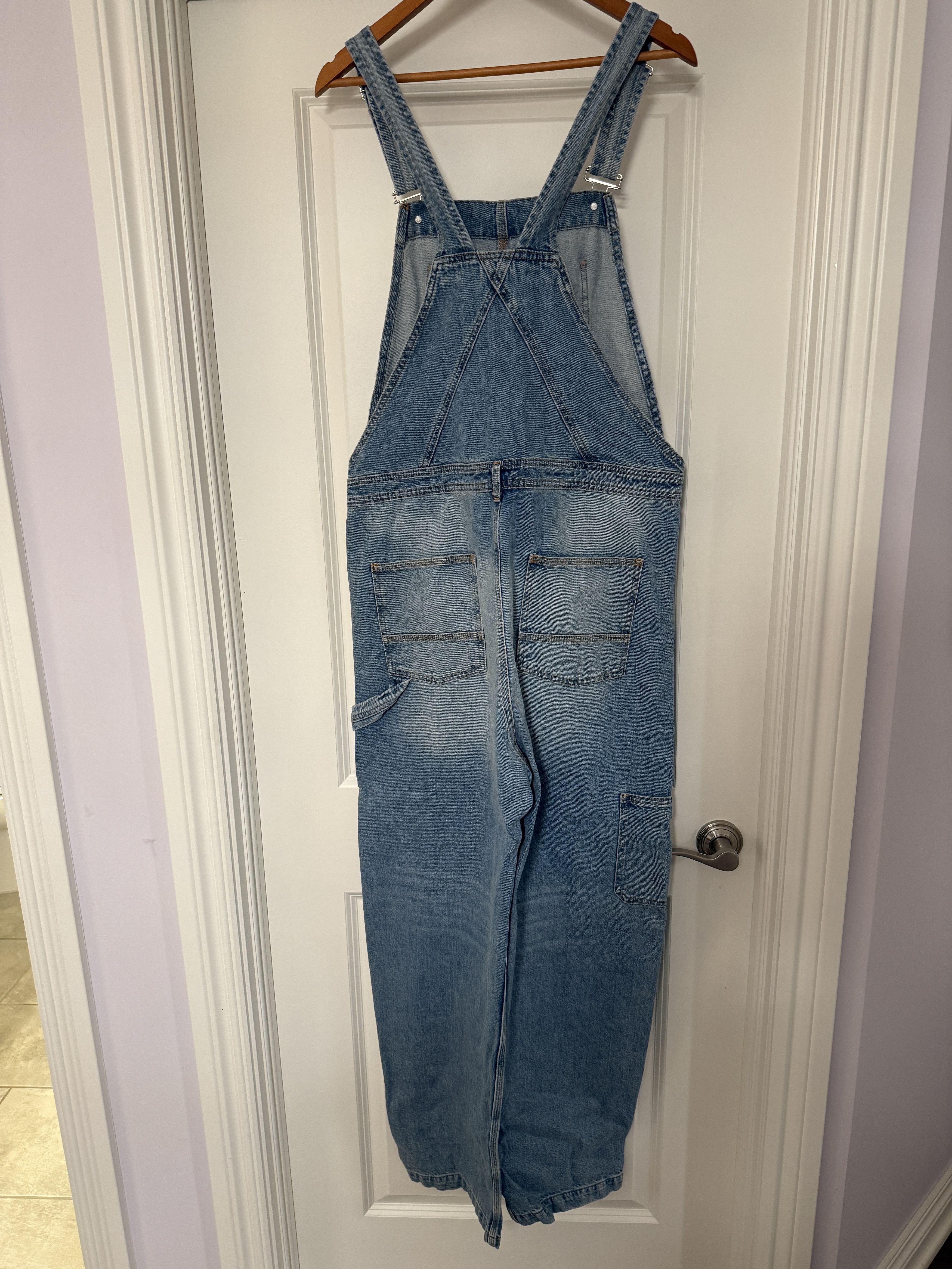 Topman Topman Rodeo Dungaree Denim Overalls Size US 34 / EU 50 - 2 Thumbnail