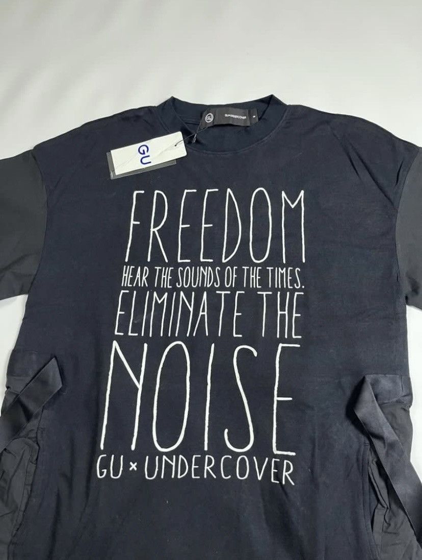 Japanese Brand × Undercover Undercover x gu “freedom noise” avant garde hybrid tee Size US S / EU 44-46 / 1 - 7 Thumbnail