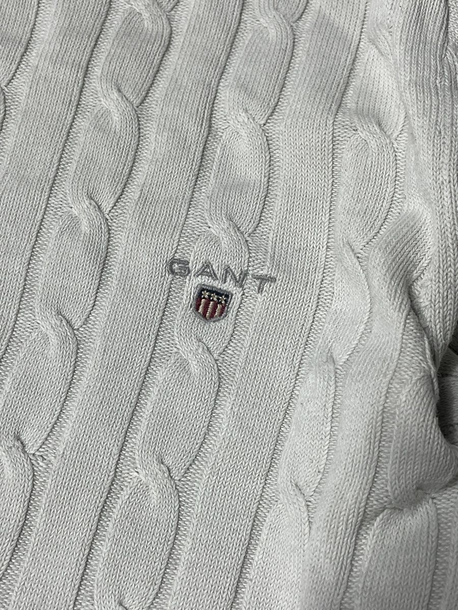 Gant 🔥Offers🔥Gant Luxury Braid Sweater Knitwear Size M / US 6-8 / IT 42-44 - 3 Thumbnail