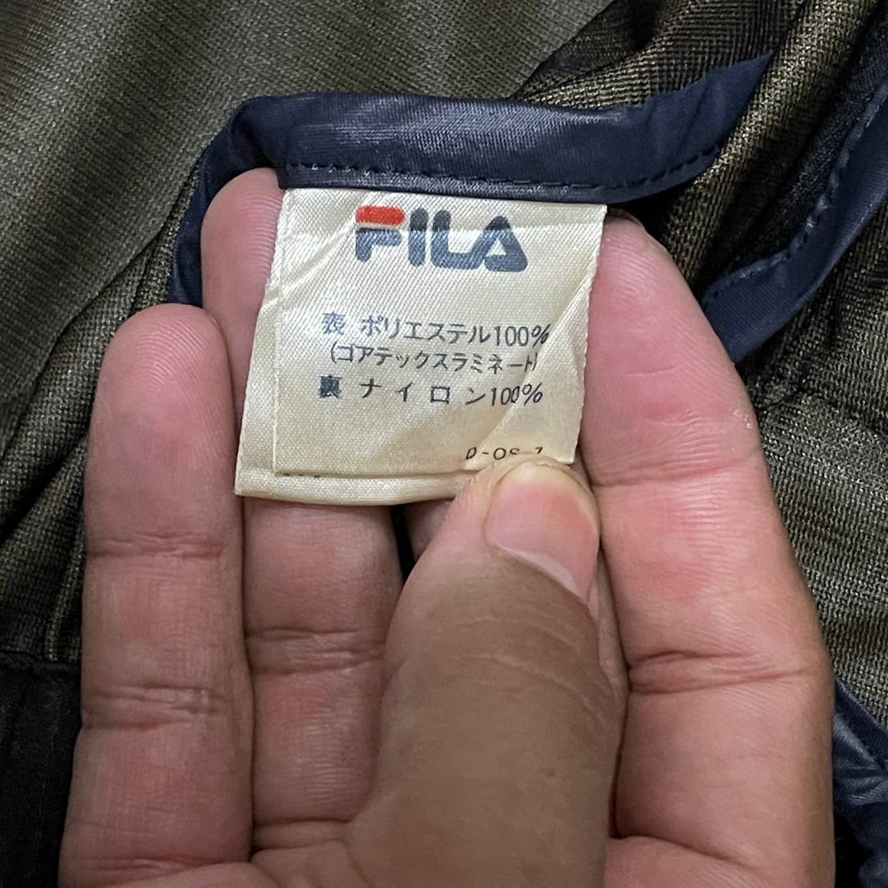 Fila Vintage Fila Goretex Fabric Zipper Jacket Size US M / EU 48-50 / 2 - 9 Thumbnail
