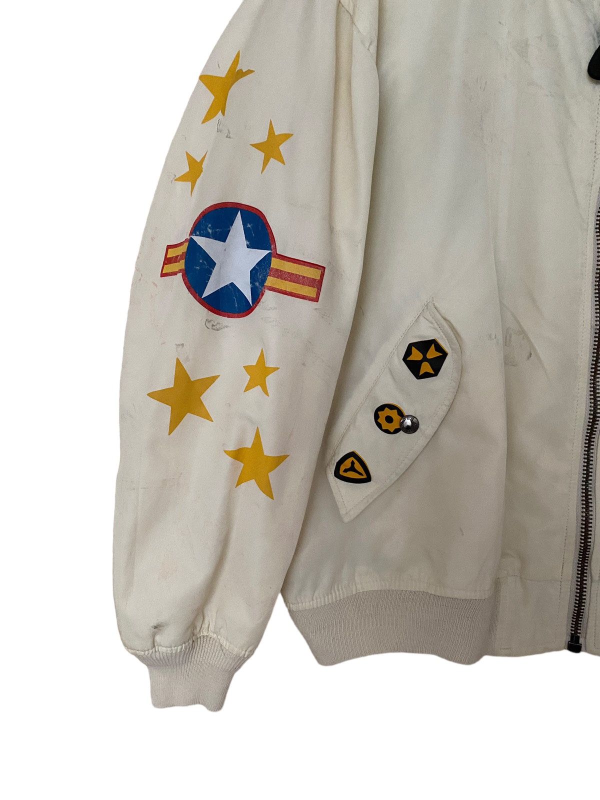 Bottega Veneta Vintage Brand Avirex USAF Fly Jacket 1990s Size US M / EU 48-50 / 2 - 3 Thumbnail