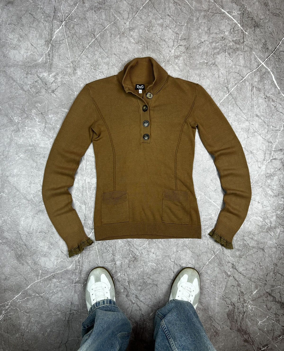Dolce & Gabbana × Vintage Dolce & Gabbana Y2K Vintage D&G sweater Size L / US 10 / IT 46 - 1 Thumbnail