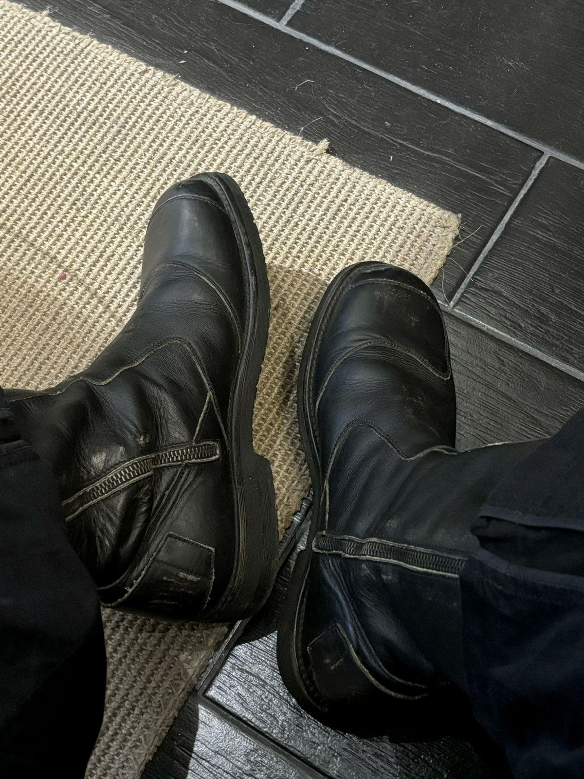 Maison Margiela Maison Martin Margiela | Distressed Engineer Boots Size US 7 / EU 40 - 2 Thumbnail