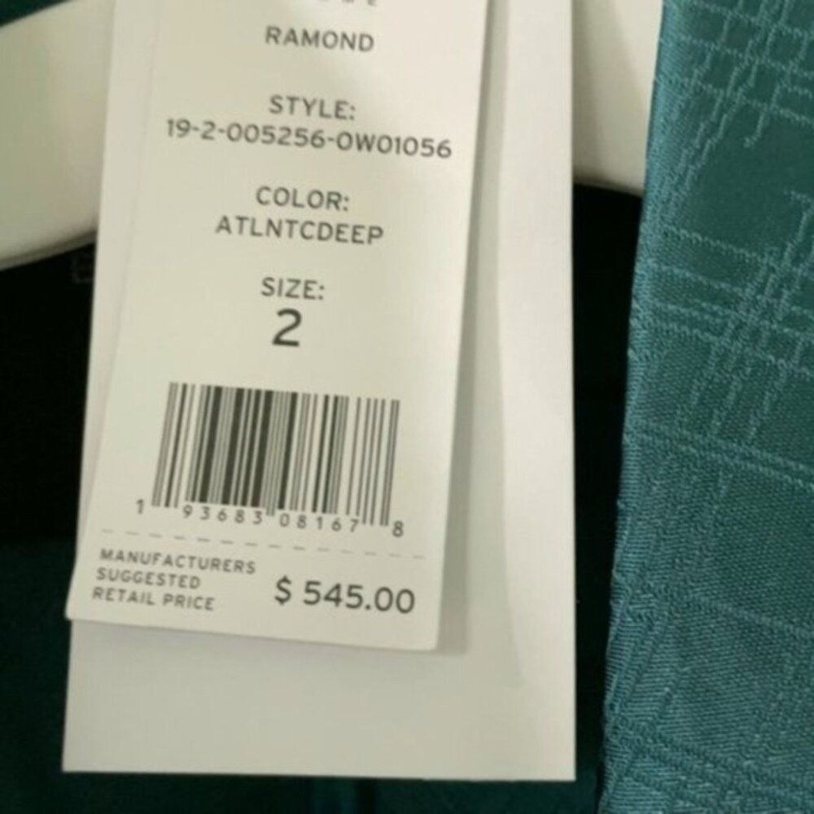 Equipment Equipment Ramond Jewel tone blazer Green size 2 Size XS / US 0-2 / IT 36-38 - 4 Thumbnail