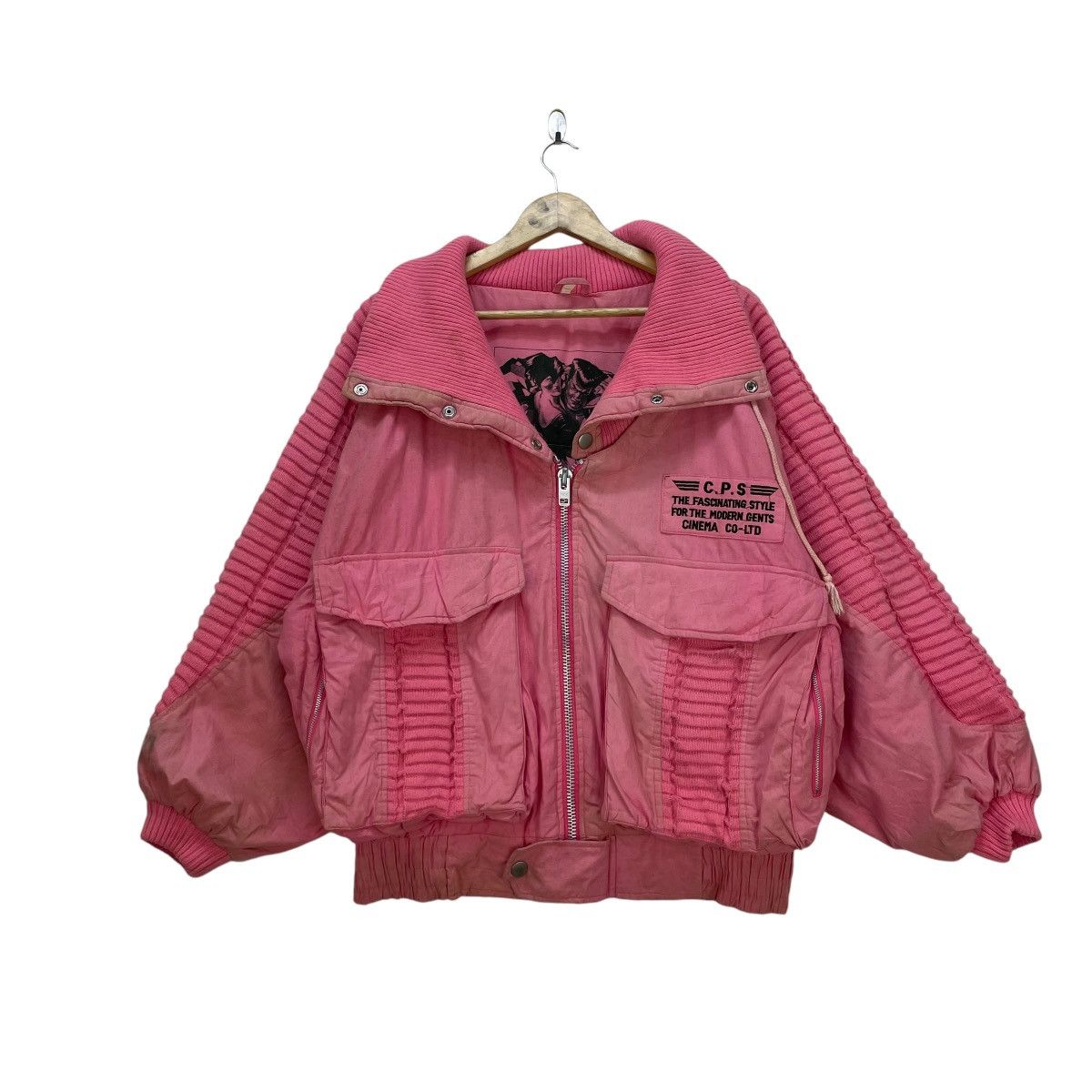 Designer × Issey Miyake × Japanese Brand Japanese Brand CPS Bomber Jacket Size US M / EU 48-50 / 2 - 1 Thumbnail