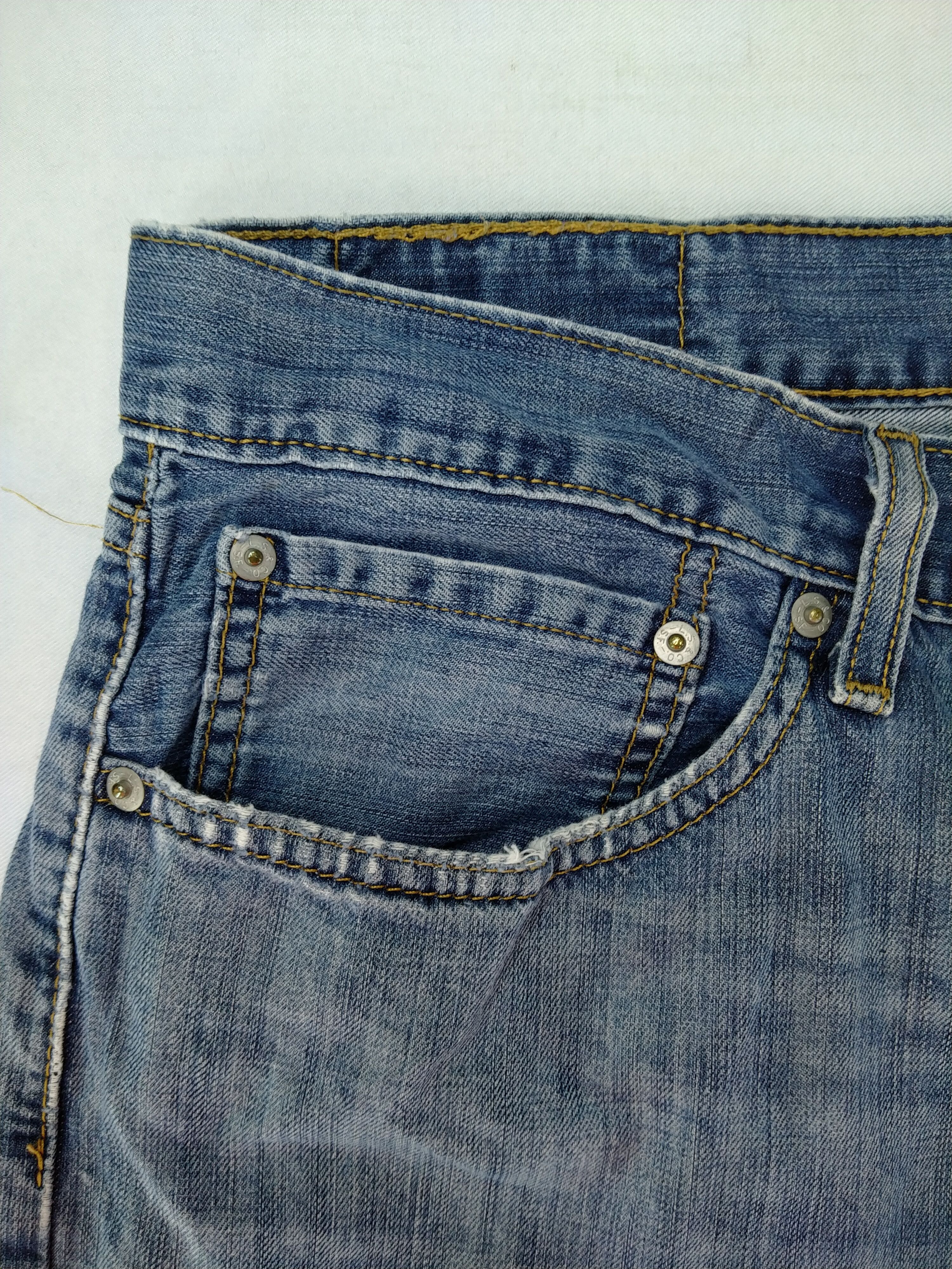Levi's Blue Levi's 505 Distressed Denim 37 x 30 -JN127 Size US 37 - 11 Thumbnail