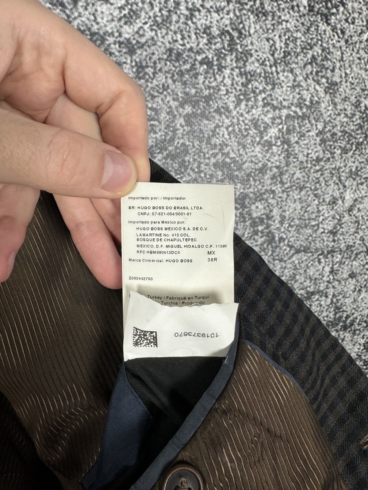 Hugo Boss Men’s BOSS Hugo Boss Luxury Wool Blazer Jacket Size 38R Size 38R - 10 Thumbnail