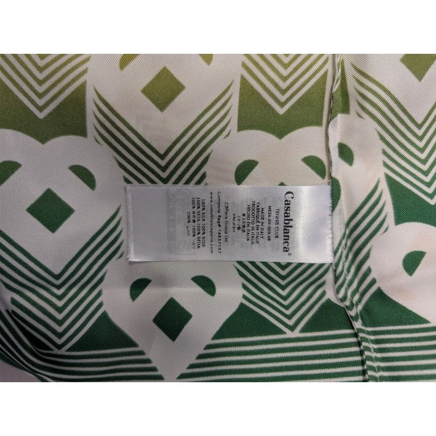 Casablanca o1rshd1 Gradient Heart Monogram Short-Sleeve Shirt in Multi Size US L / EU 52-54 / 3 - 19 Thumbnail