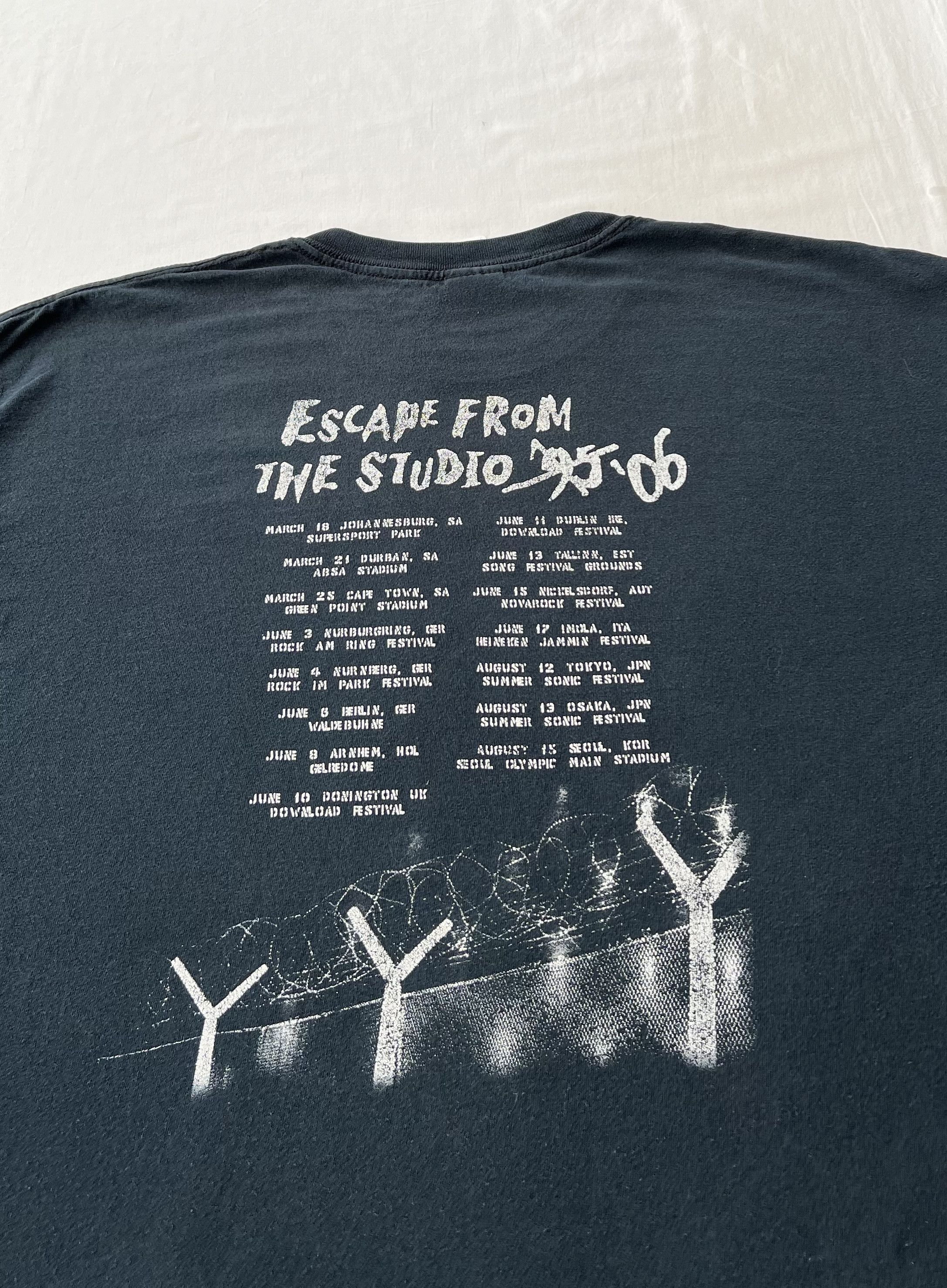 Band Tees Vintage 2006 Metallica Escape From the Studio 06 T-shirt Size US XL / EU 56 / 4 - 14 Thumbnail