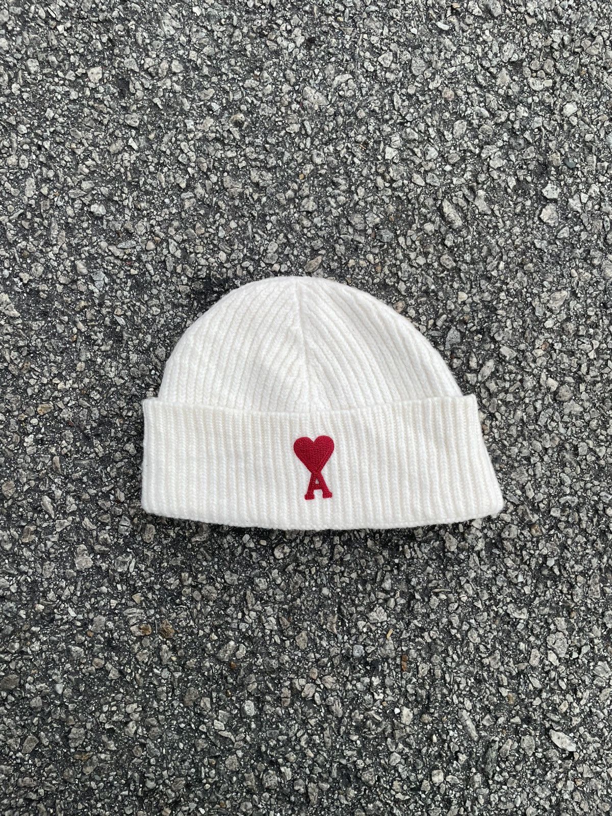 AMI A Heart Logo Beanie Size ONE SIZE - 3 Thumbnail