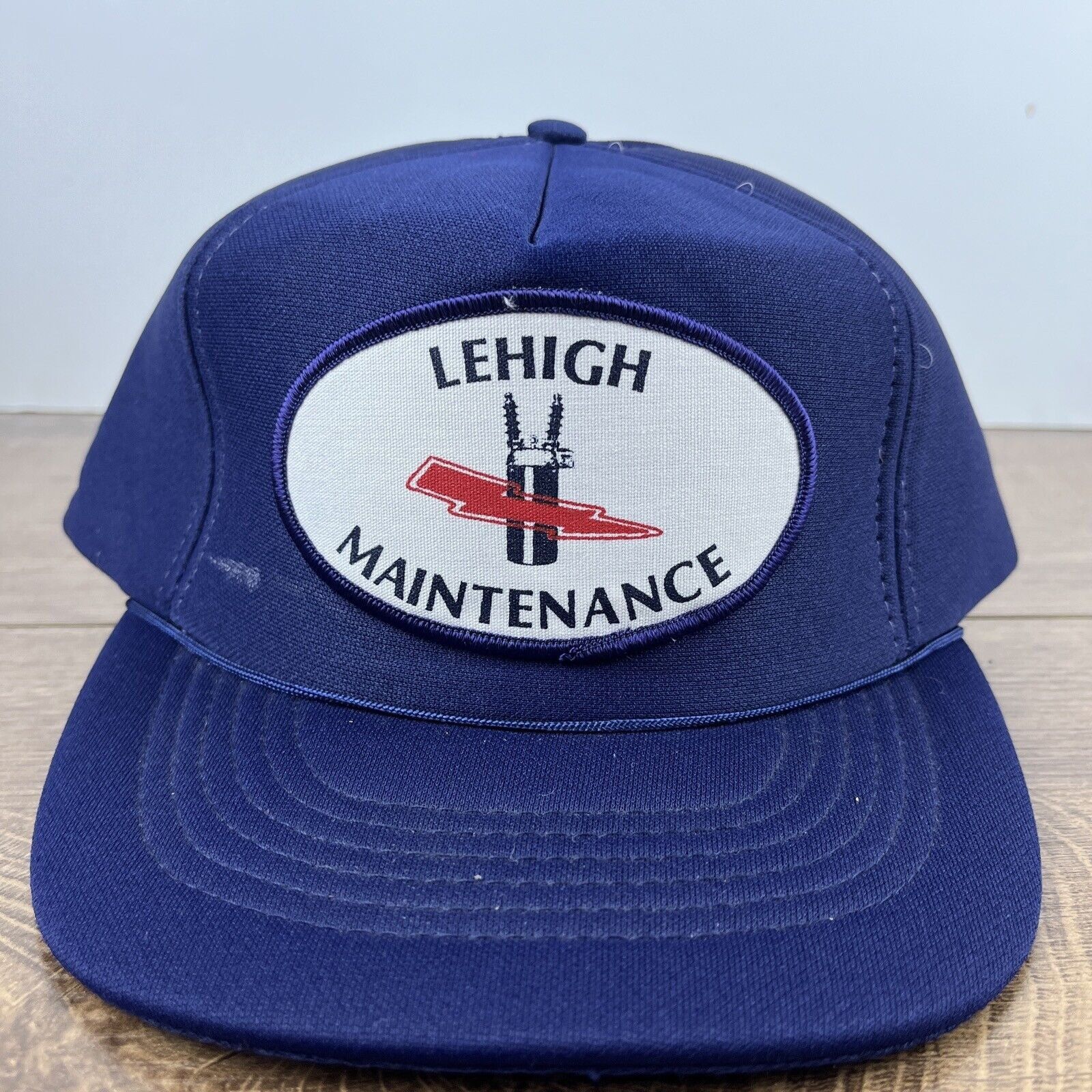 Other Lehigh Maintenance Hat Lehigh Blue Hat Adjustable Adult Size Size ONE SIZE - 3 Thumbnail