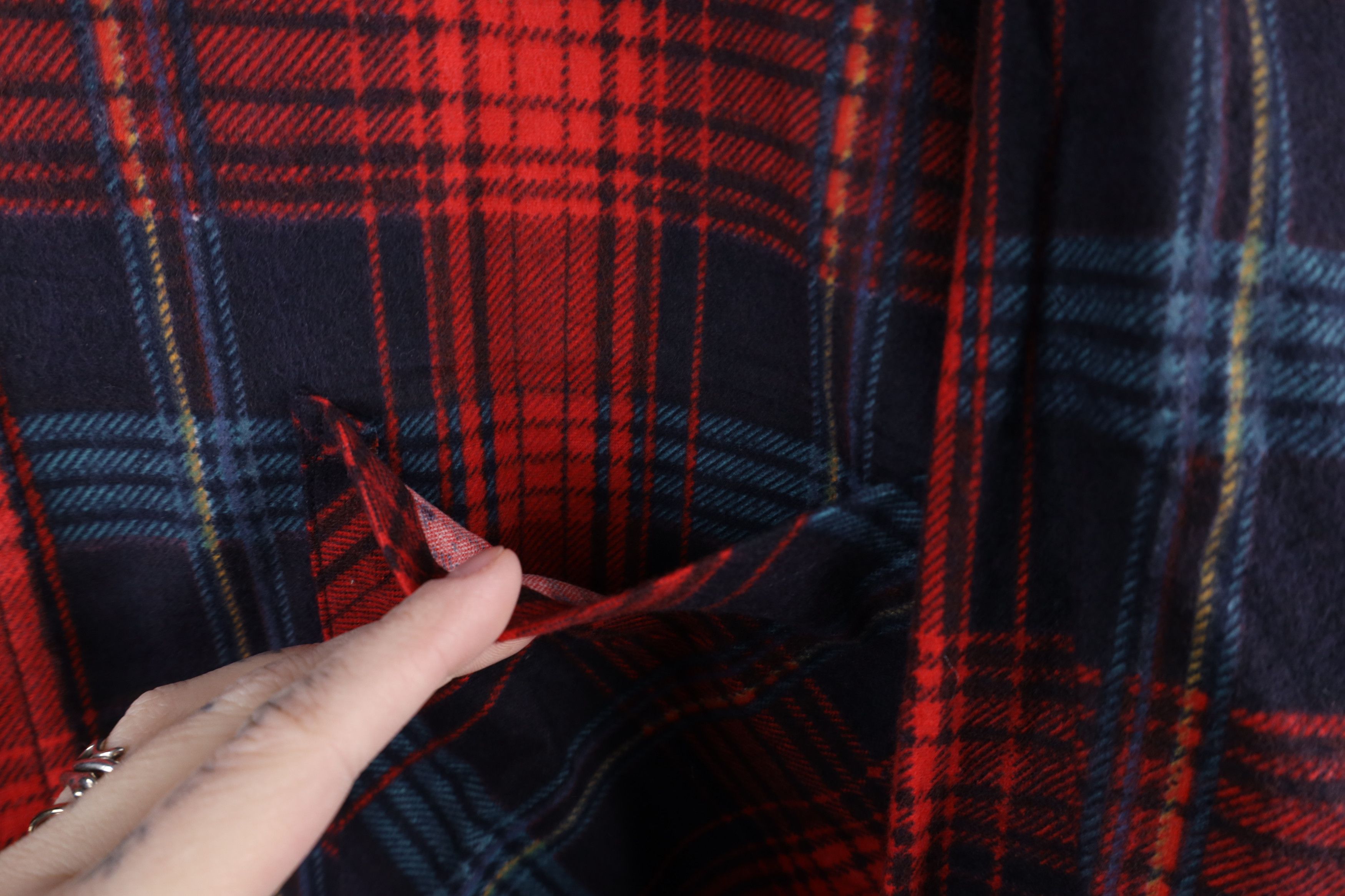 Vintage Deadstock Vintage 90s Streetwear Collared Button Shirt Plaid Size US L / EU 52-54 / 3 - 6 Thumbnail