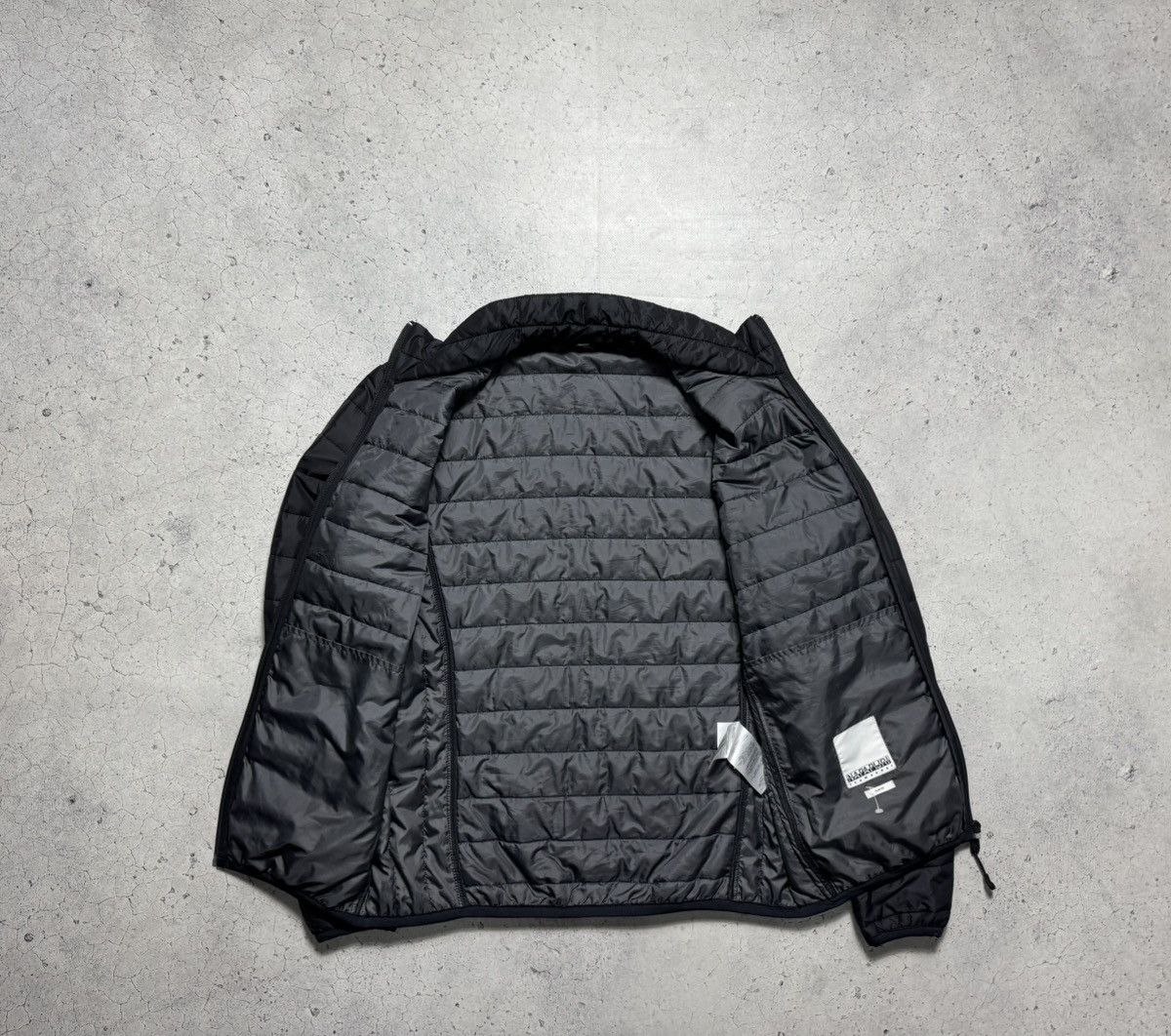Napapijri Napapijri Full Zip Micro Down Pufffer Jacket Black Size US L / EU 52-54 / 3 - 6 Thumbnail