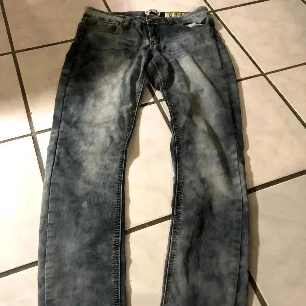 Designer Indigo FIn Women's Skinny Jeans - Size 7 Size 30" / US 8 / IT 44 - 2 Thumbnail