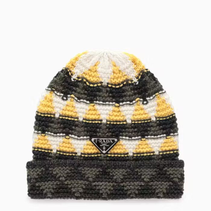 image of Prada O1D2Blof01223 Hat In Black, Women's