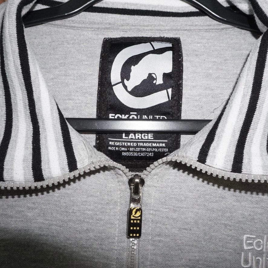 Ecko Unltd. Large -Vintage Y2K Ecko UNLTD embroider 00s zip track jacket Size US L / EU 52-54 / 3 - 3 Thumbnail