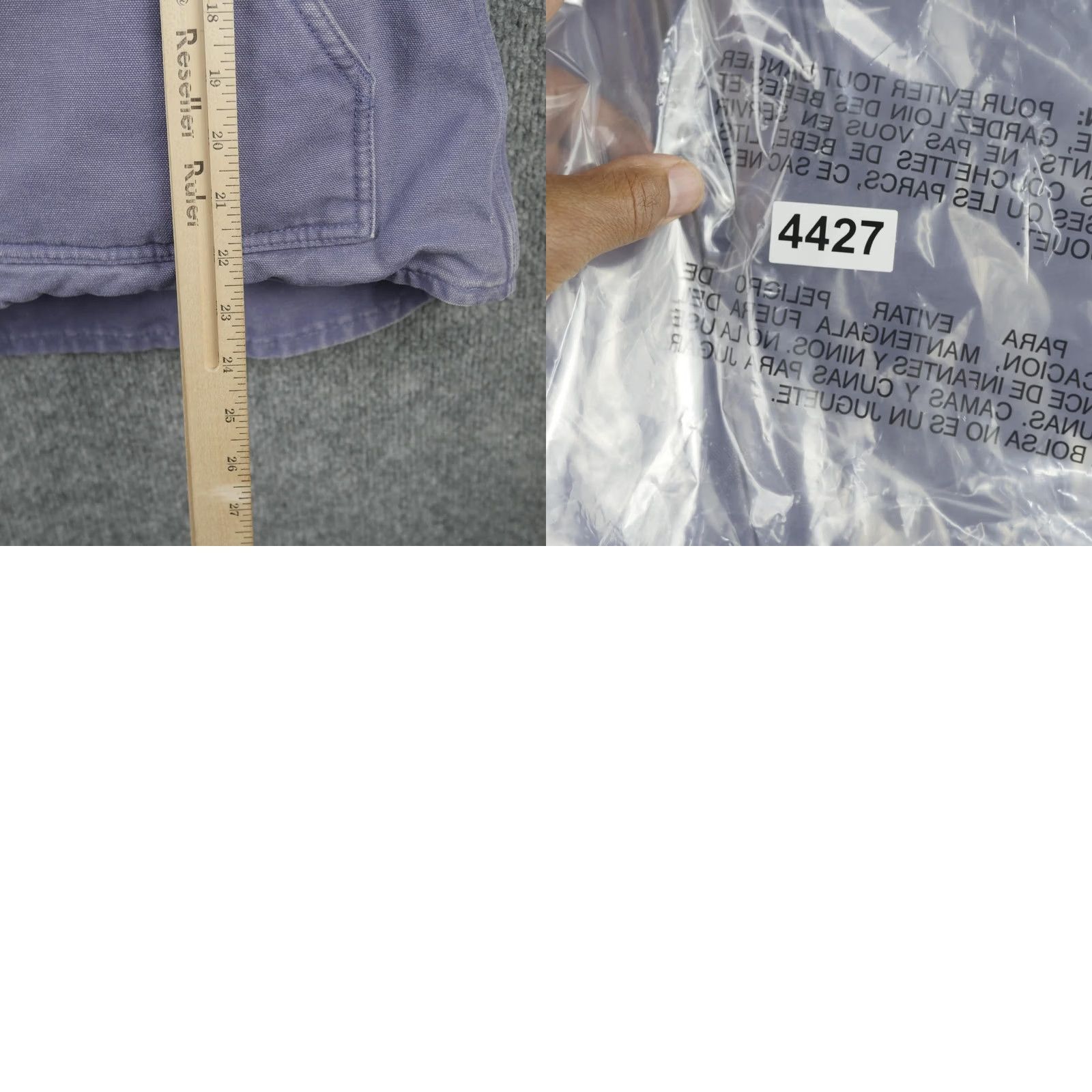 Carhartt Carhartt Vest Womens Large Purple Canvas Sherpa Lined Work Zip Pockets WV001 Size L / US 10 / IT 46 - 9 Thumbnail