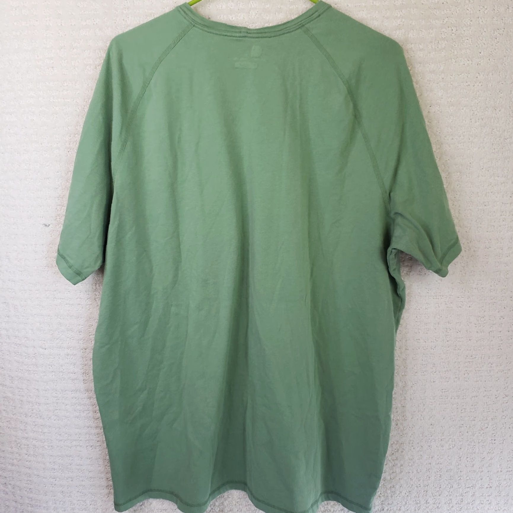 Carhartt Carhartt Force Mens XL Tee Shirt Pocket Crew Neck Short Sleeve Green Size US XL / EU 56 / 4 - 6 Thumbnail