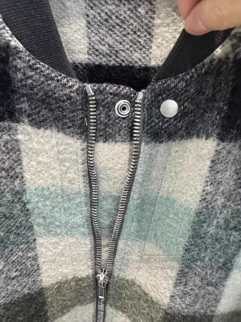 Rick Owens Rick Owens 00P Pearl Plaid Wool Jacket Size US M / EU 48-50 / 2 - 2 Thumbnail