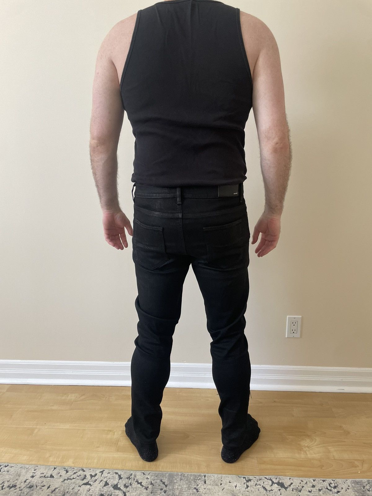 Amiri Black Amiri Stretch Jeans Size US 36 / EU 52 - 14 Thumbnail
