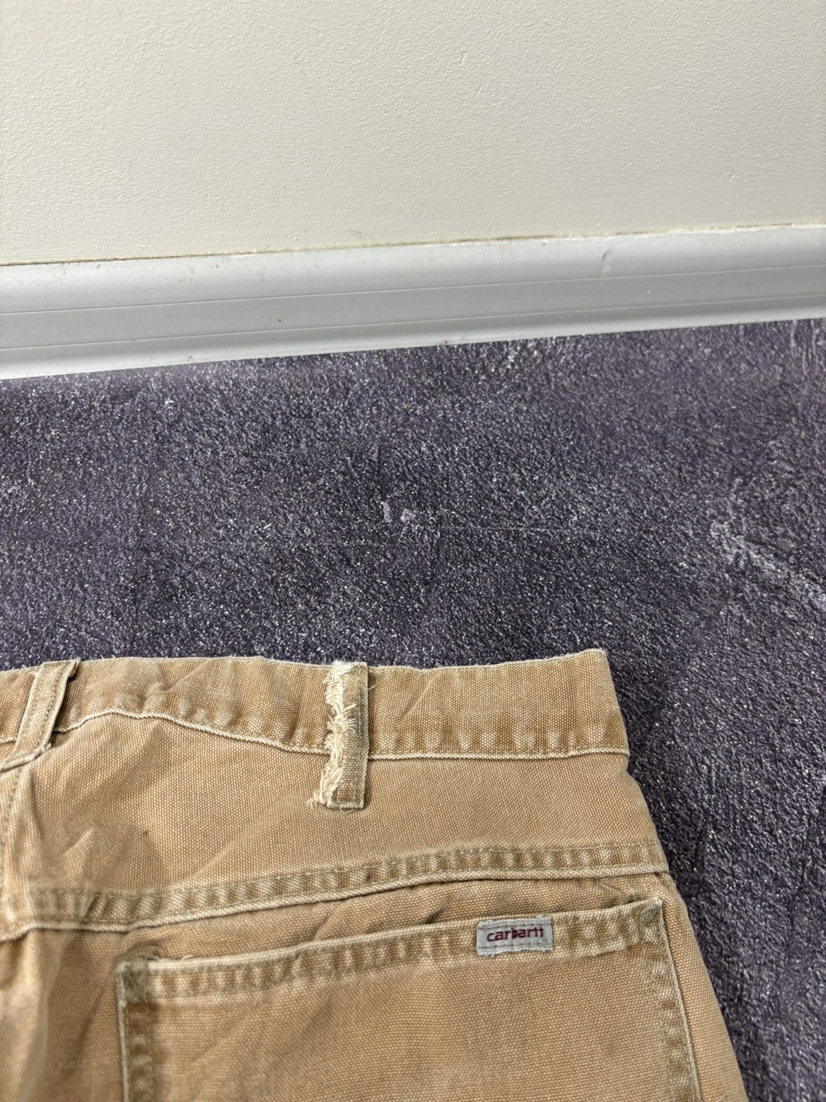 Carhartt Vintage 90s Carhartt USA Made Carpenter Work Baggy Pants Size US 38 / EU 54 - 8 Thumbnail