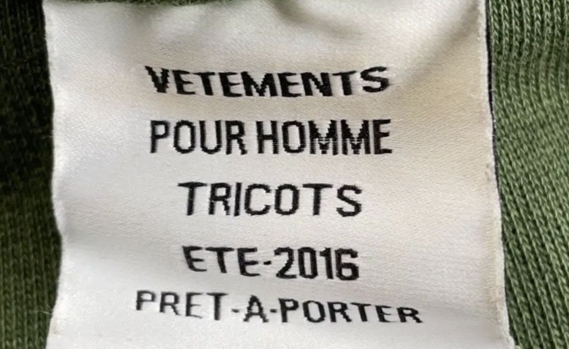 Vetements Polizei Hoodie SS16 Size US S / EU 44-46 / 1 - 5 Thumbnail