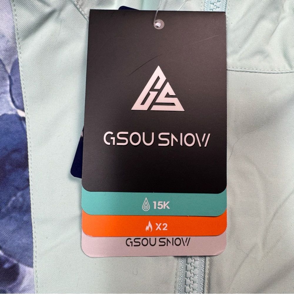 Other NWT New GSOU SNOW Ski Snowboard Snow Coat Hooded Jacket Siz Size XL / US 12-14 / IT 48-50 - 5 Thumbnail
