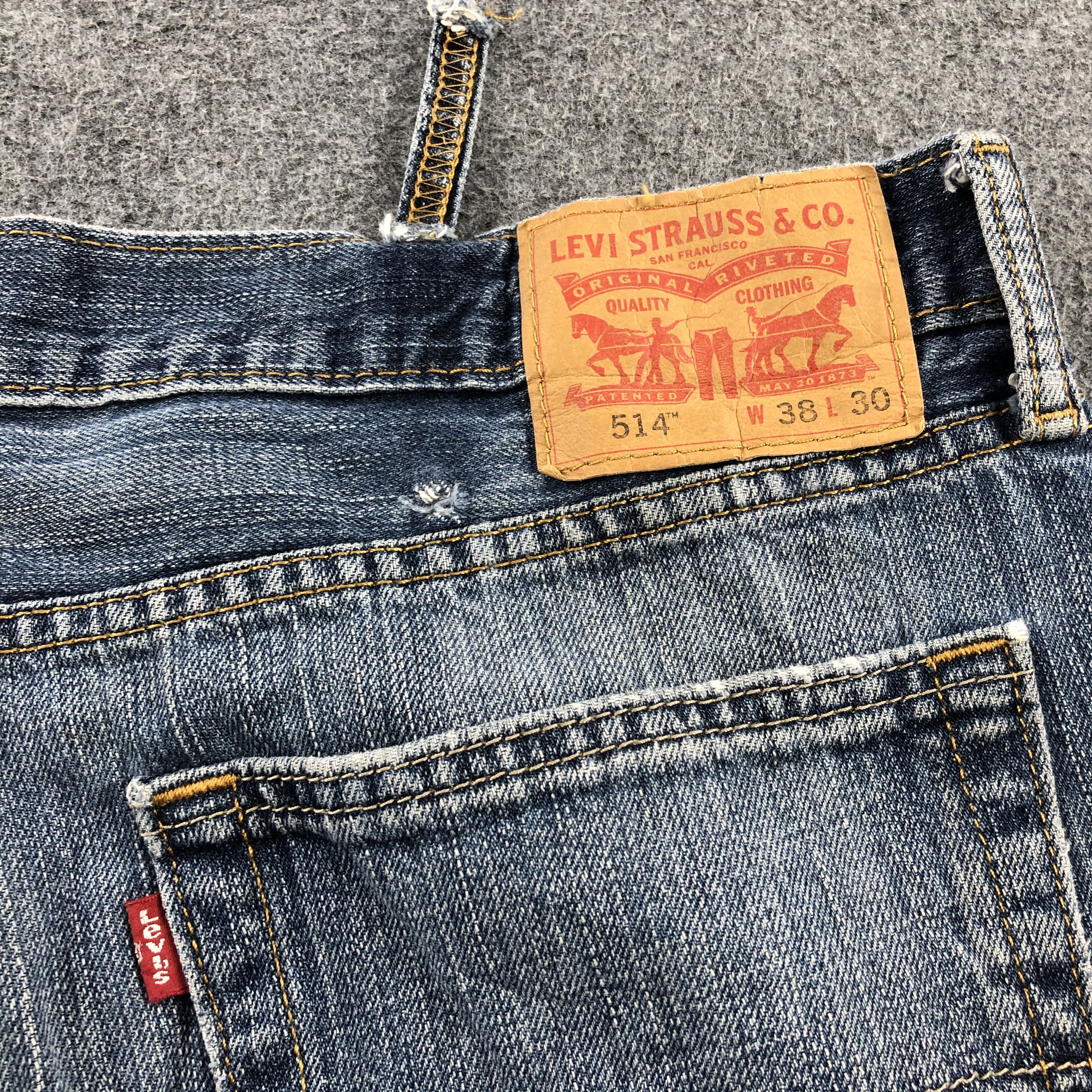Levi's × Vintage Vintage Blue Wash Levis 514 Jeans-JM1838 Size US 40 / EU 56 - 5 Thumbnail