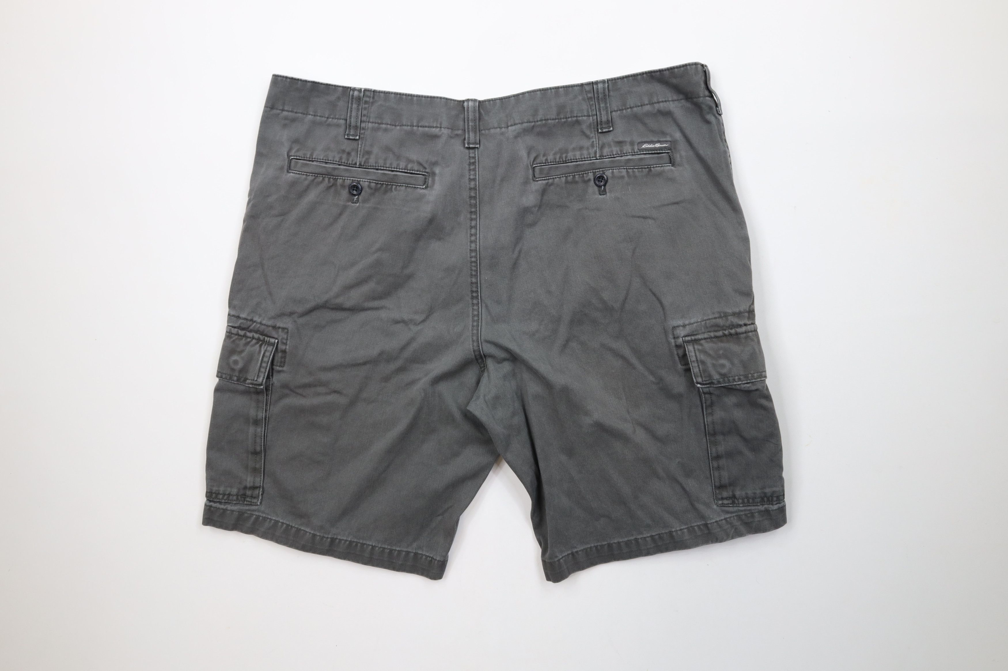 Eddie Bauer × Vintage Vintage Eddie Bauer Heavyweight Pigment Dye Cargo Shorts Size US 40 / EU 56 - 8 Thumbnail