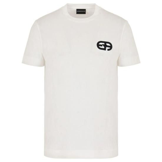 Emporio Armani EMPORIO ARMANI Men T-Shirts 1JUVZ 8N1TF5 0101 WHITE Size US XXL / EU 58 / 5 - 1 Thumbnail