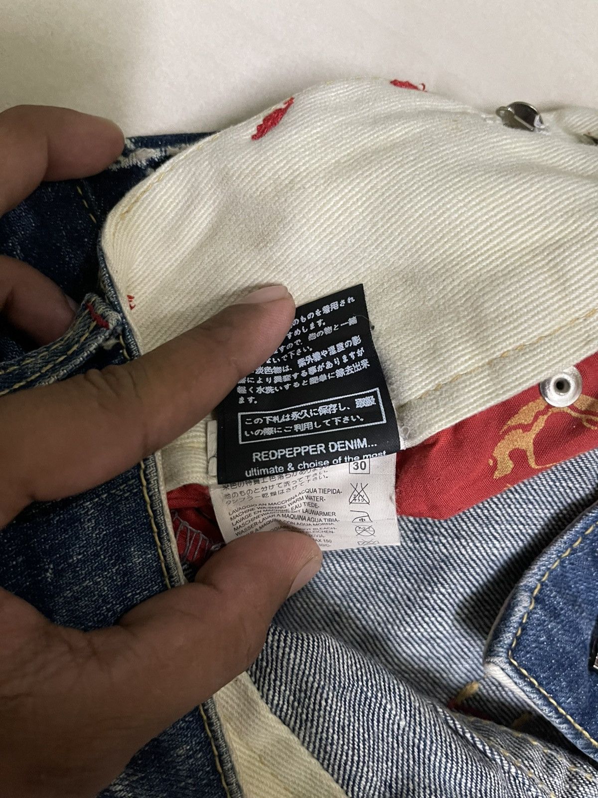 Japanese Brand Red Pepper x Red Label Size 40" / US 18 - 14 Thumbnail