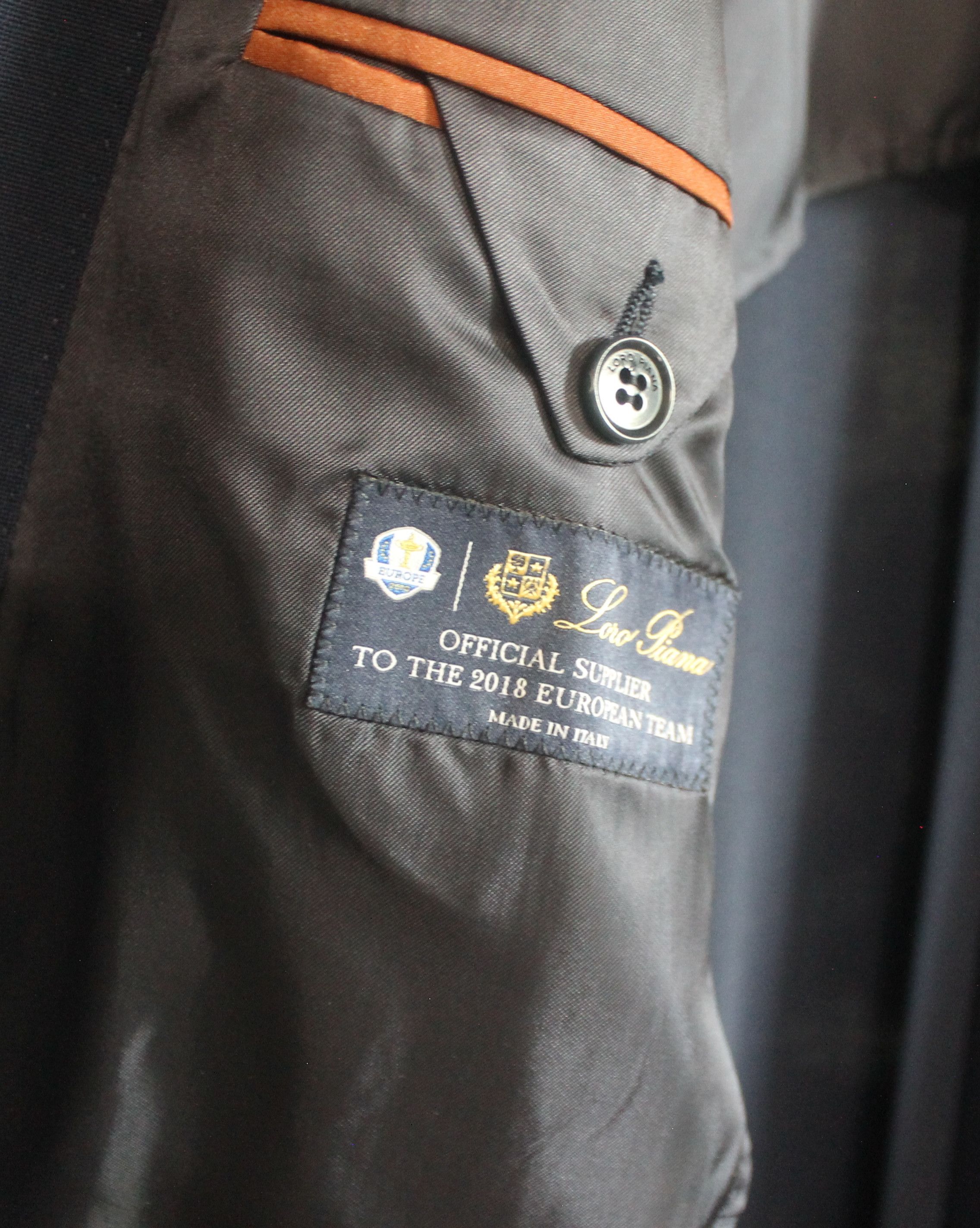 Loro Piana Loro Piana Navy Blazer Jacket Size 52R - 6 Thumbnail