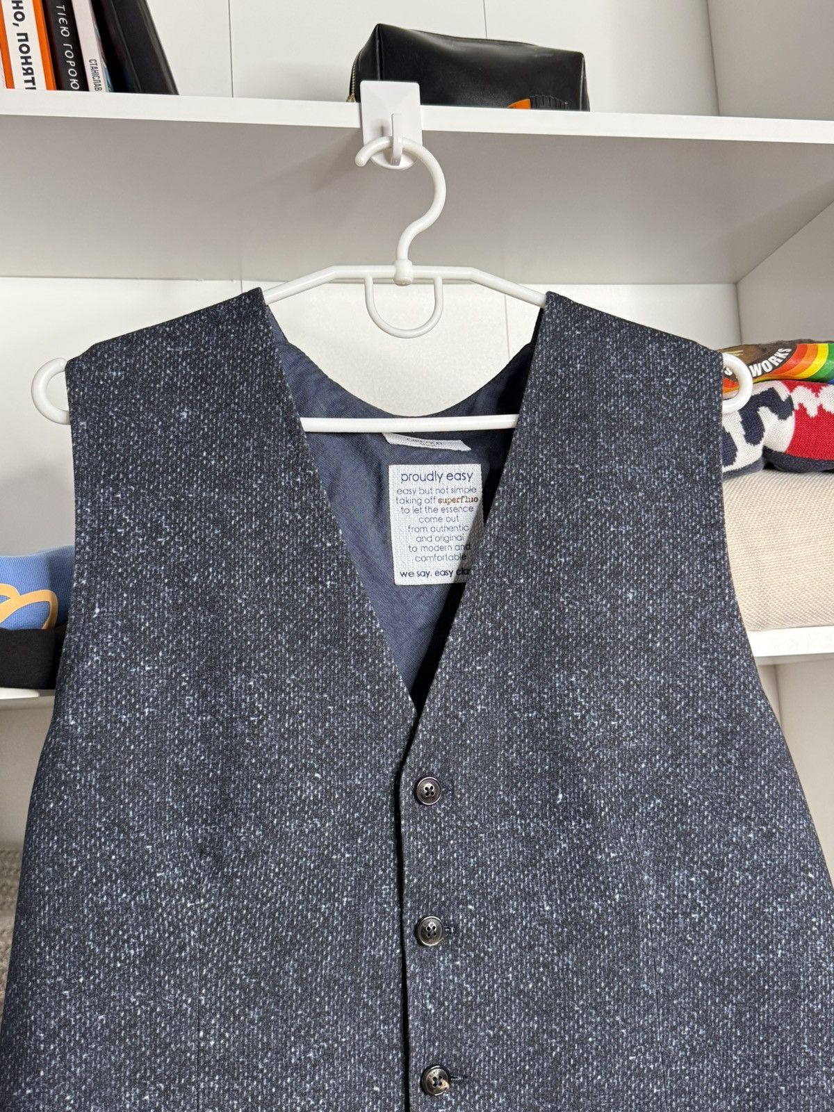 Circolo 1901 Circolo 1901 Navy Blue Wool vest size 48 Size US M / EU 48-50 / 2 - 2 Thumbnail