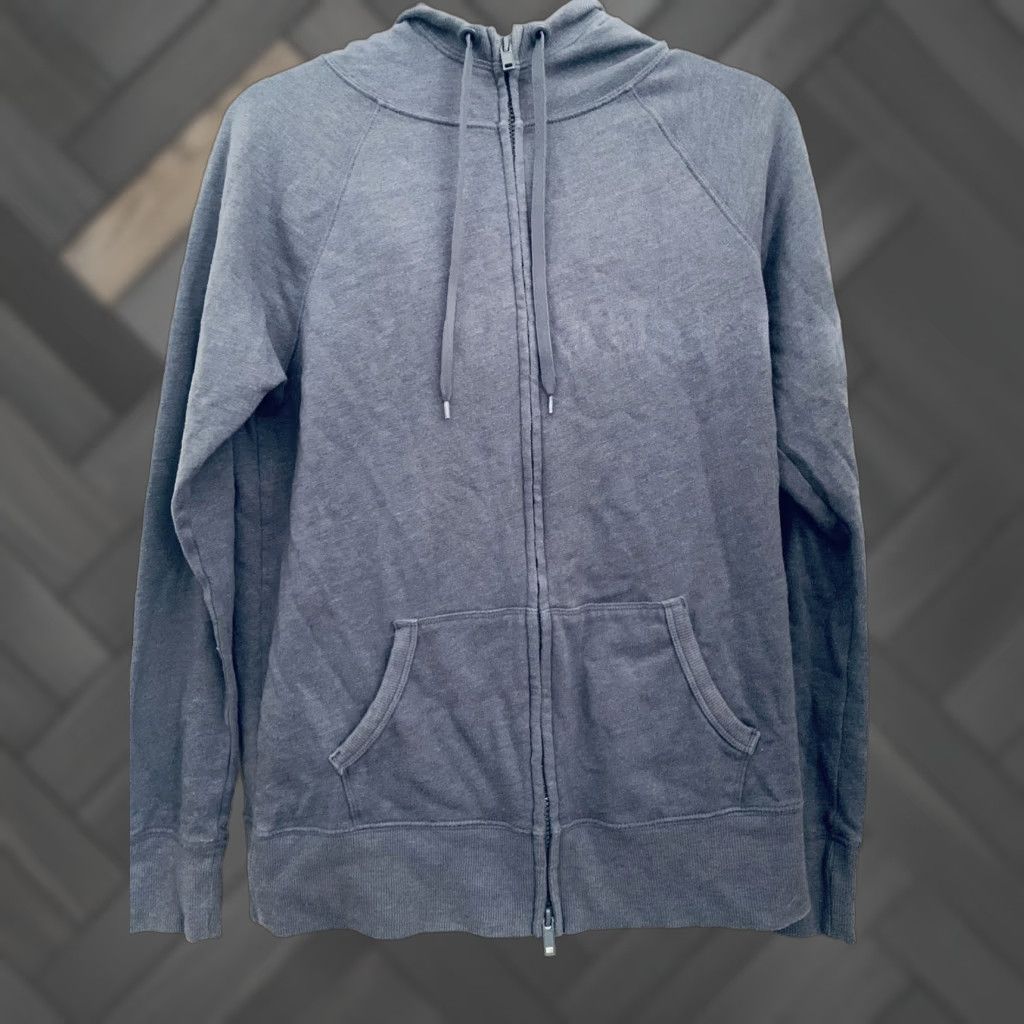 Victoria's Secret Victoria's Secret Victoria Sport Full Zip Hoodie Sweatshirt Gray Logo Oversize SZ S Women Size S / US 4 / IT 40 - 1 Thumbnail