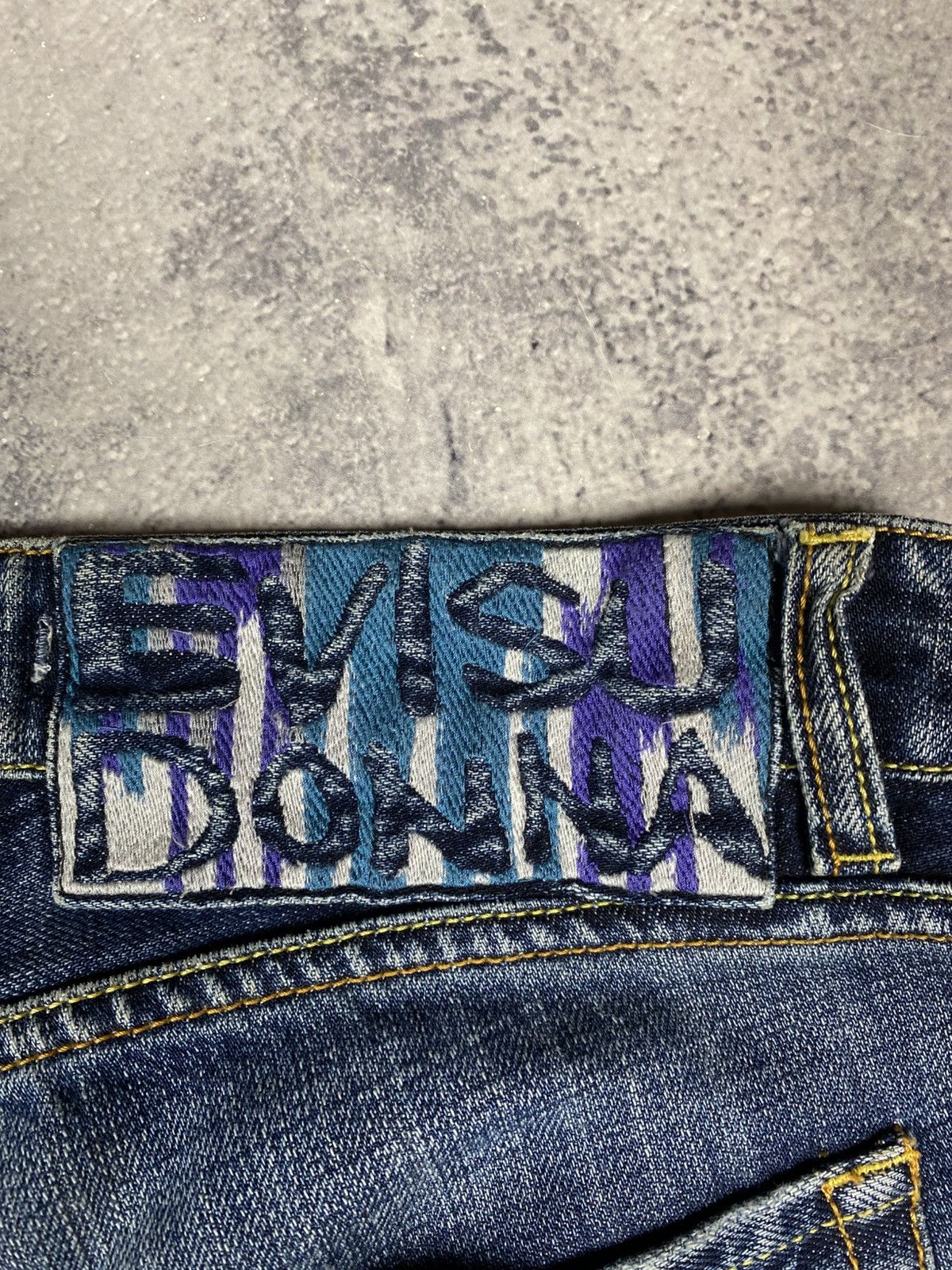 Evisu Evisu Donna Flared Bootcut Jeans Stonewashed y2k japanese Size 31" - 5 Thumbnail