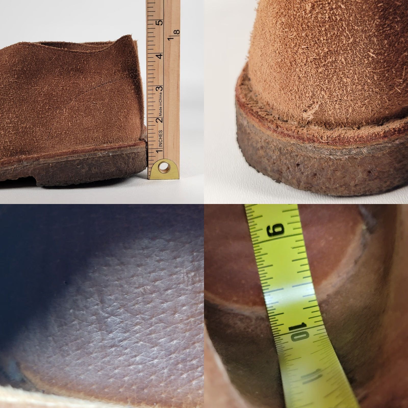 Clarks Clarks Desert Boot Mens 68531-Ginger Hairy Suede Size 7.5 M Brown Size US 8 / EU 41 - 8 Thumbnail