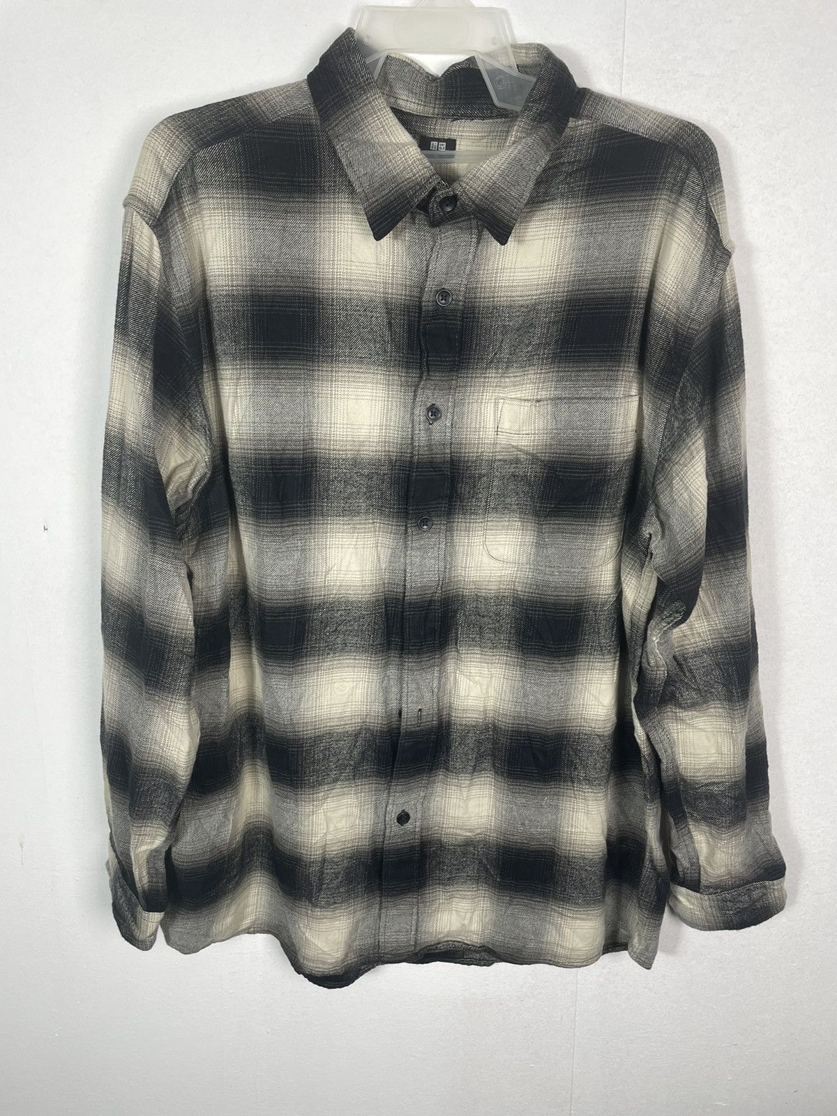 Uniqlo Shadow Plaid Flanel