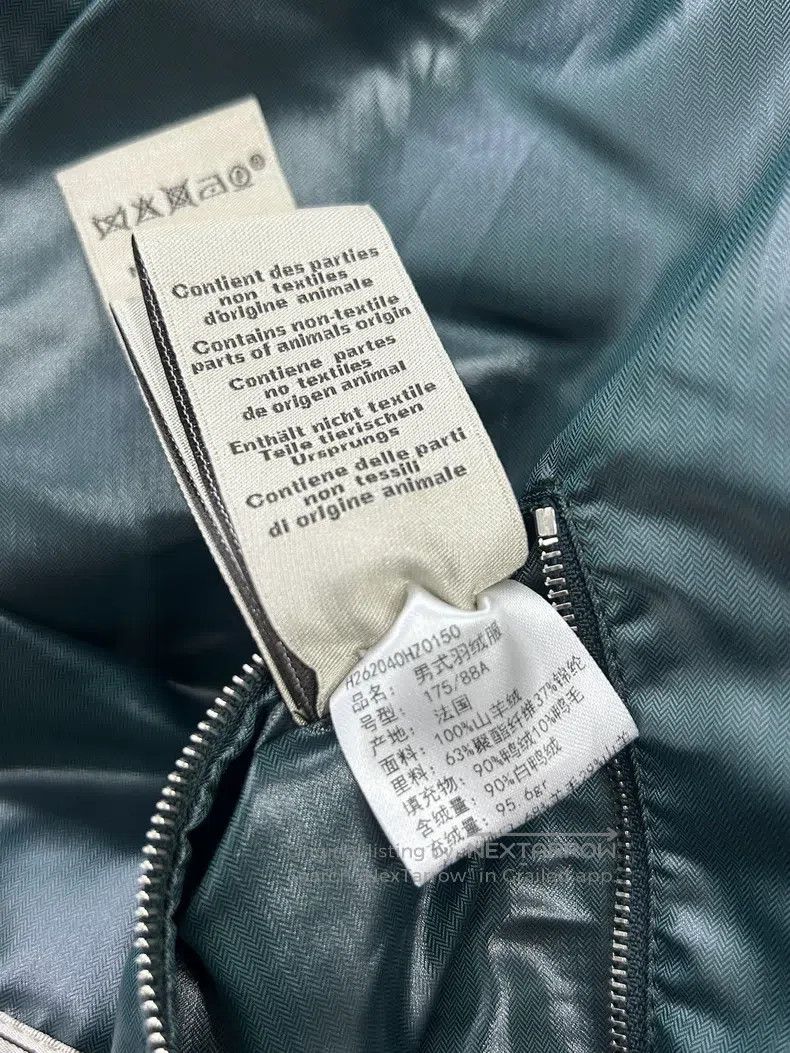 Hermes Hermes Men's Waterproof Cashmere Down Jacket, Zipper Hood Size US M / EU 48-50 / 2 - 7 Thumbnail