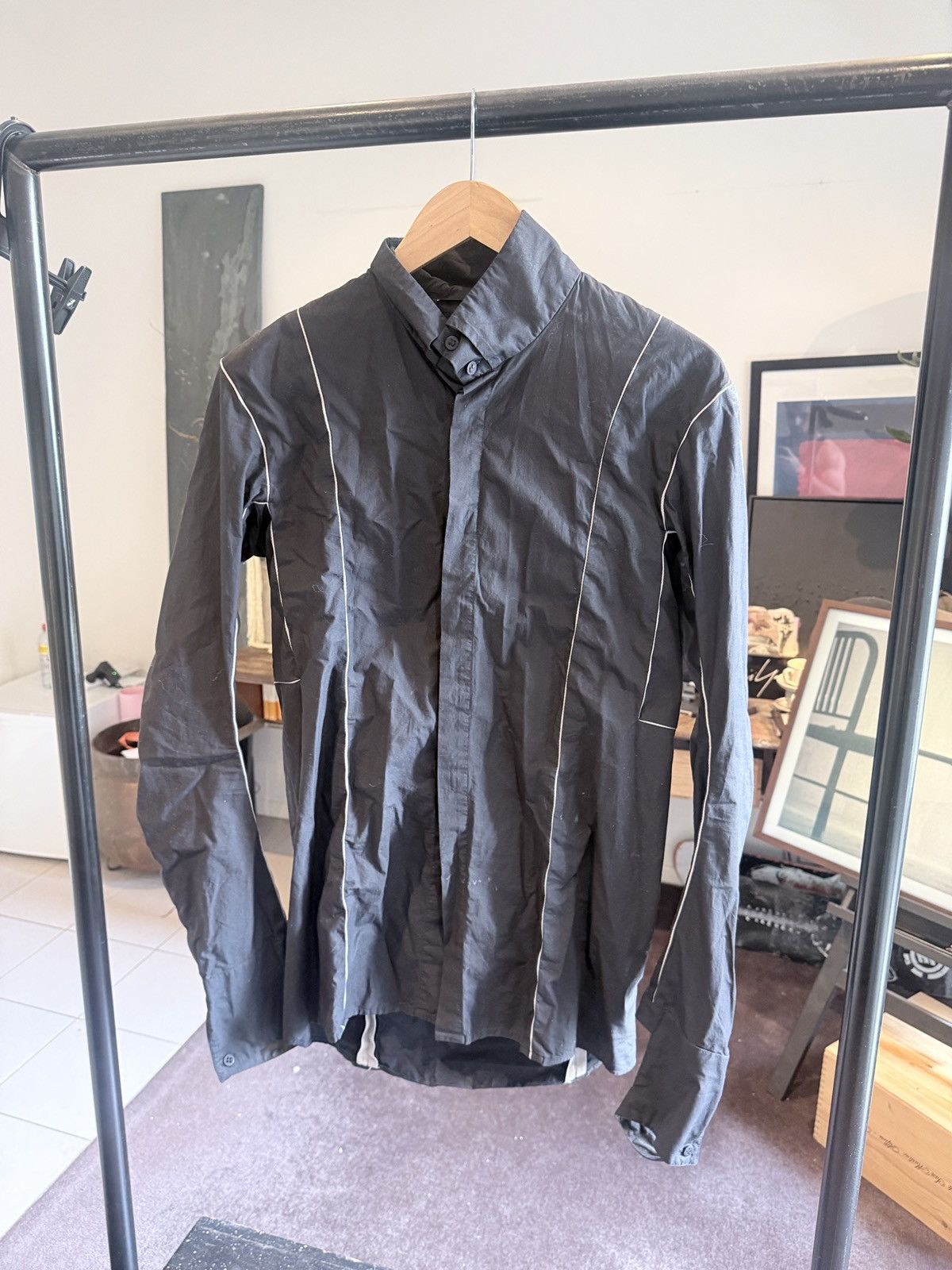 Boris Bidjan Saberi Mainline Boris Shirt Size US S / EU 44-46 / 1 - 1 Thumbnail