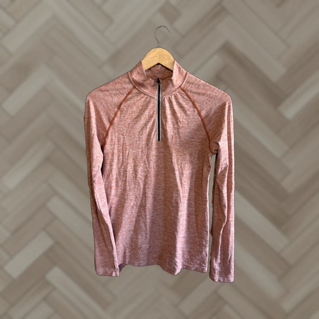 Pinko PINK Active Womens Sweatshirt 1/4 Zip Pink Size M Pullover Casual Activewear Womens Size M / US 6-8 / IT 42-44 - 1 Thumbnail