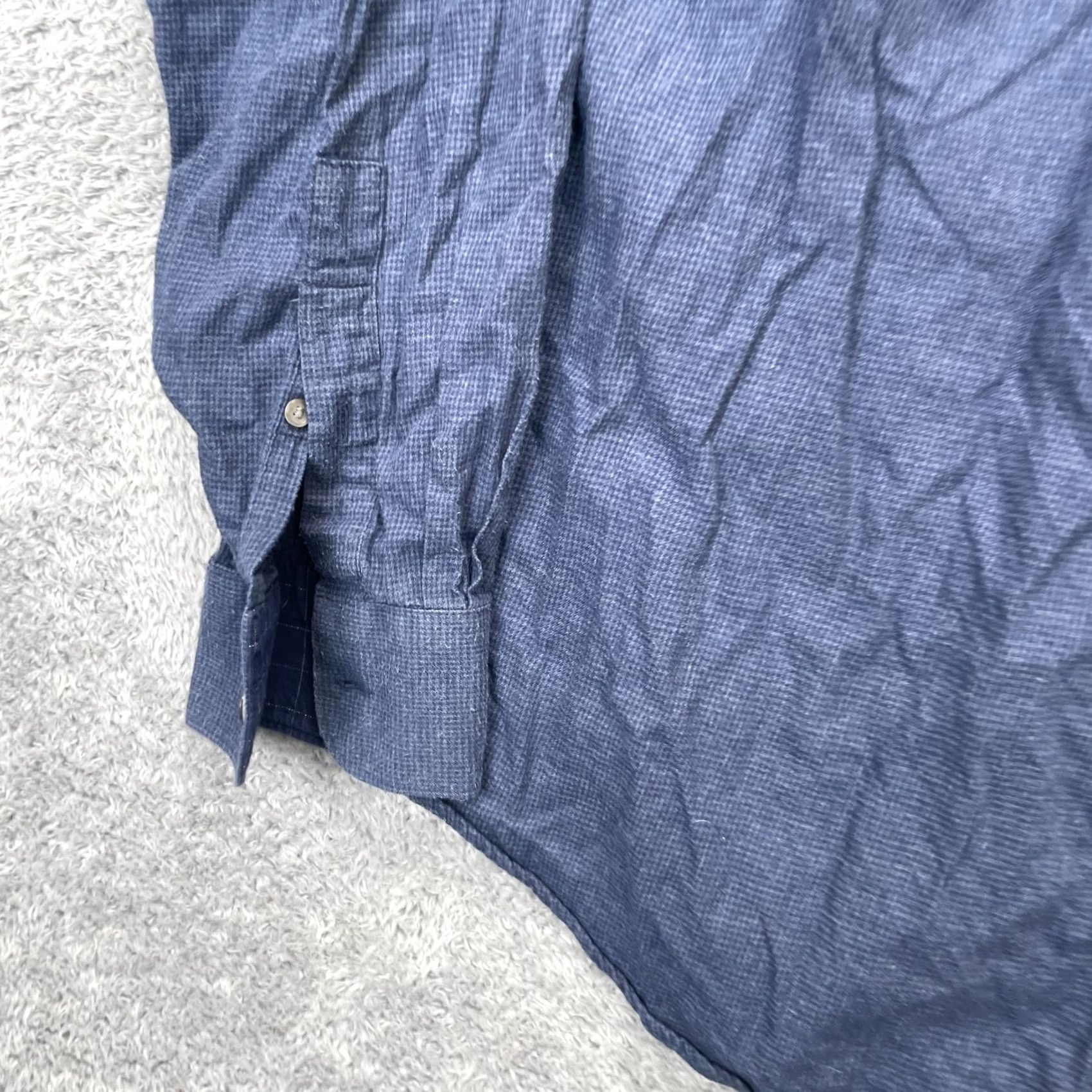 Jos. A. Bank Jos A Bank Shirt Mens Large Blue Reserve Traditional Fit Button-Up Casual Workwear 52 Chest Blue Button-Up Size US L / EU 52-54 / 3 - 5 Thumbnail