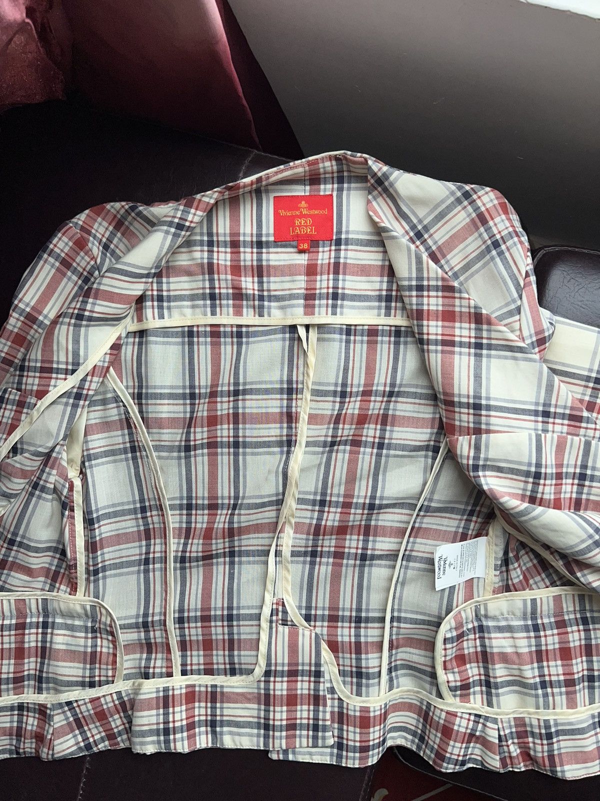 Vivienne Westwood Vivienne Westwood red label tartan wool blazer ♥️💙 Size XS / US 0-2 / IT 36-38 - 6 Thumbnail