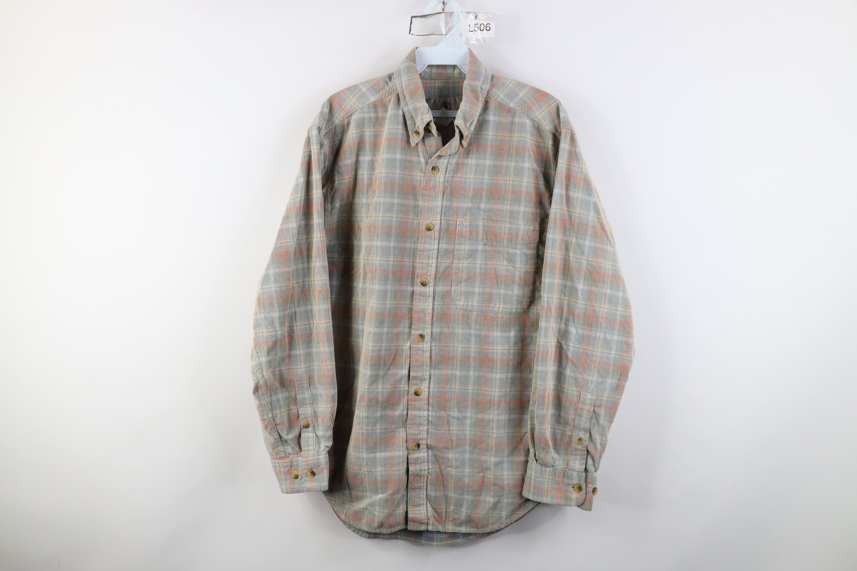 Vintage Vintage 90s Streetwear Collared Button Down Shirt Plaid Size US M / EU 48-50 / 2 - 1 Thumbnail