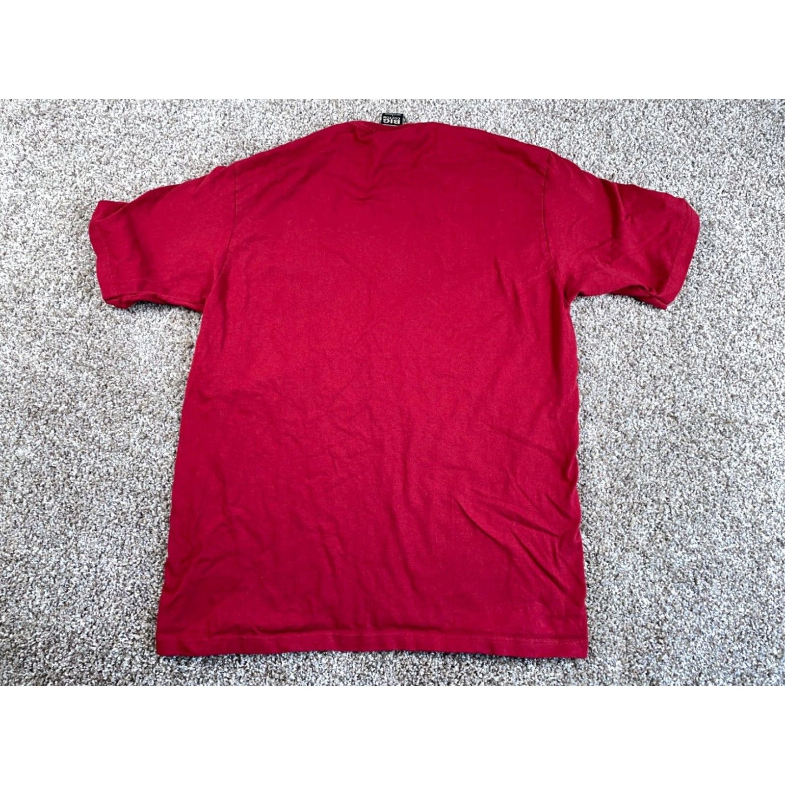 Vintage Columbia University Graphic Print T-Shirt Adult Large Dark Red Gear for Sports College Mens Size US L / EU 52-54 / 3 - 2 Thumbnail