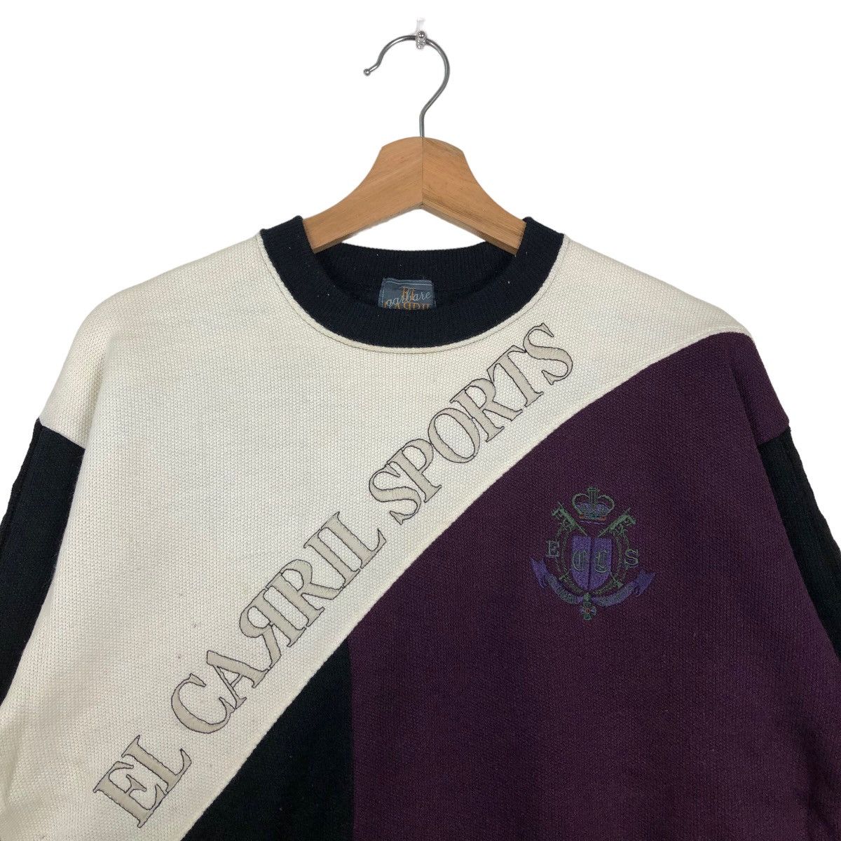 Hysteric Glamour 🔥90’s Vintage El Carril Sweatshirt Big Logo Design Japan Size US L / EU 52-54 / 3 - 3 Thumbnail